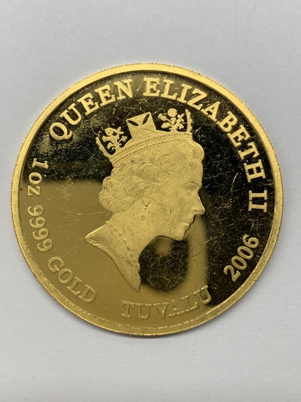24金金貨 エリザベス２世