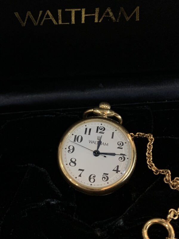 18金製 ウォルサム 懐中時計