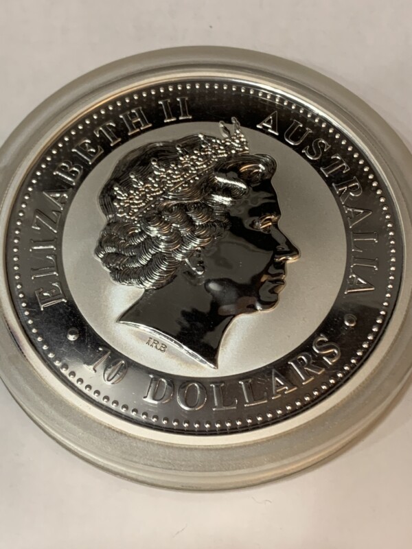 エリザベス２世　10ドル銀貨